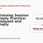 Training Session Reply Practice: Request and Reply Examples