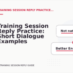 Training Session Reply Practice: Short Dialogue Examples