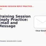 Training Session Reply Practice: Email and Message Examples
