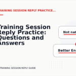 Training Session Reply Practice: Questions and Answers